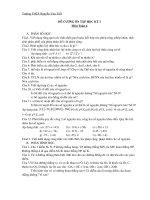 đê kiem tra cuoi kì II