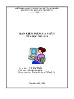 hiên BKD cá nhân 2009 - 2010