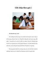 Ghi chép theo gợi ý pptx