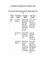 SỬ DỤNG AO HỒ ĐỂ XỬ LÝ NƯỚC THẢI ppt