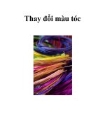 Thay đổi màu tóc docx