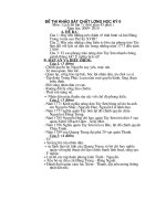 Đề khảo sát HK2 Sử 7