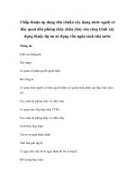 Chấp thuận áp dụng tiêu chuẩn xây dựng nước ngoài có liên quan đến phòng cháy chữa cháy cho công trình xây dựng thuộc dự án sử dụng vốn ngân sách nhà nước pot