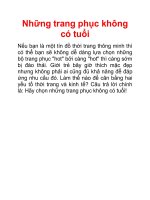 Những trang phục không có tuổi pps