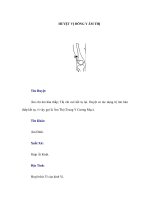 HUYỆT VỊ ĐÔNG Y ÂM THỊ potx