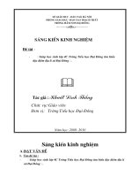 skkn tim hieu dia li xa Dai Dong Thach That Ha Noi