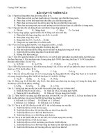 Bài tập về Nhôm - Sắt pptx