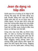 Jean đa dạng và hấp dẫn docx