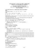 Giải Toán THCS trên máy tính cầm tay pptx