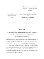 Mẫu quyết định về việc hưởng chế độ trợ cấp hàng tháng theo Quyết định số 53/2010/QĐTTg ppt