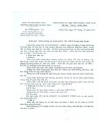 Số: 124/PGDĐT- PC ngày 13/5/2010 v/v hướng dẫn b/c Tổng kết năm học 2009 - 2010 đối với GDDT và CMC-PCGD