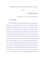 XOA BÓP ĐỂ GIẢM ĐAU THẮT LƯNG DO THOÁI HÓA CỘT SỐNG (Kỳ 1) potx