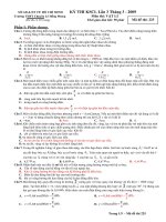 DE THI THU DAI HOC 2010 lan 4.doc