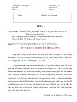 Đề thi học kỳ 2 tin lớp 3