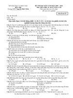 Thi HKII 10NC mã đề 357