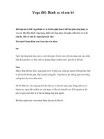 Yoga đôi: Bánh xe và em bé ppt