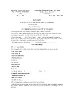 Mẫu giấy phép sử dụng tần số và thiết bị phát sóng vô tuyến điện cấp lần đầu ppsx