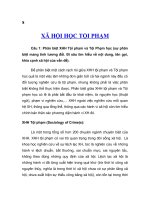 Đề cương xã hội học tội phạm ppt