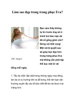 Làm sao đẹp trong trang phục Eva? pps