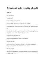 Yêu cầu/đề nghị trợ giúp pháp lý potx