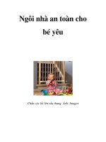 Ngôi nhà an toàn cho bé yêu ppt