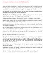 Câu chuyện về con Nhện ở trên cửa miếu Phật Bà Quan Âm pps