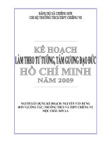 Xay dung chuan muc dao duc giao vien