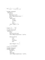 Lập trình C- Bài tập 13 ppsx