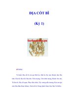 ĐỊA CỐT BÌ (Kỳ 1) pot