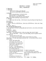 Giáo án Vật lý 6 kỳ I