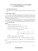 Biện luận số nghiệm bằng đồ thị (CĐ 7)