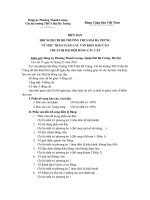 Biên bản hội nghị Chi Bộ Trường v/v thảo luận các văn kiện bc chuẩn bị cho ĐH Đảng các cấp