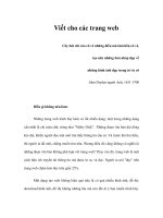 Viết cho các trang web ppt