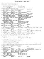 Ôn tập 10 KK II Nâng cao