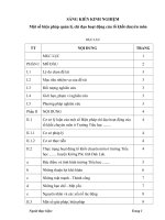 SÁNG KIẾN KINH NGHIỆM_ Một số biện pháp quản lí, chỉ đạo hoạt động của tổ khối chuyên môn