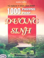 1000 Phương pháp dưỡng sinh (Phần 1) ppsx