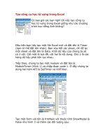 Tạo công cụ học từ vựng trong Excel.