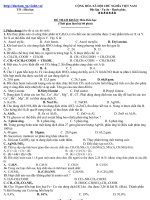 Đề ôn thi Hóa TN 2010 số 12