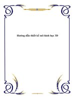 Hướng dẫn thiết kế mô hình học 3D ppt