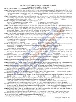 TUYEN TAP 9 DE THI DH + CD ( co dap an )