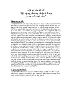 Một số vấn đề về ng­]x van