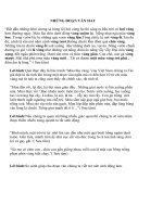 NHỮNG ĐOẠN VĂN HAY