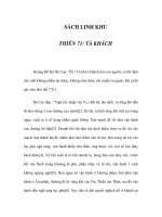 SÁCH LINH KHU - THIÊN 71: TÀ KHÁCH pps