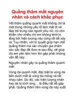 Quầng thâm mắt nguyên nhân và cách khắc phục docx