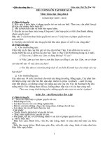 Đề cương ôn tâp cuối năm 09-2010