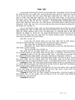 Thiết lập và thẩm định dự án đầu tư dự án kinh doanh quán café xả stress khoảng lặng