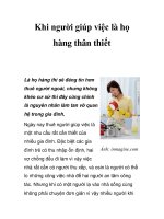 Khi người giúp việc là họ hàng thân thiết ppsx