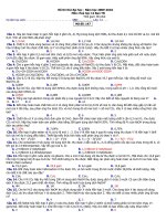 ĐỀ THI THỬ ĐẠI HỌC ( CÓ ĐÁP AN