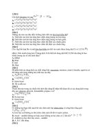 Trắc nghiệm về Brôm (2) potx