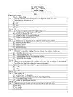 Đề thi học kì 2 lớp 11CB